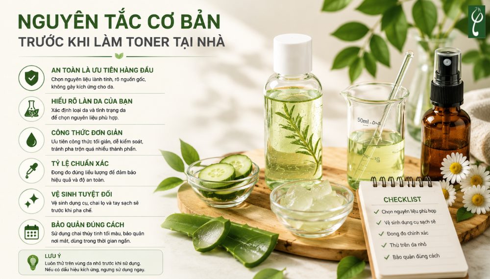 Cách Làm Toner Tại Nhà - Công Thức Thực Tế Và Điều Cần Biết cách làm toner