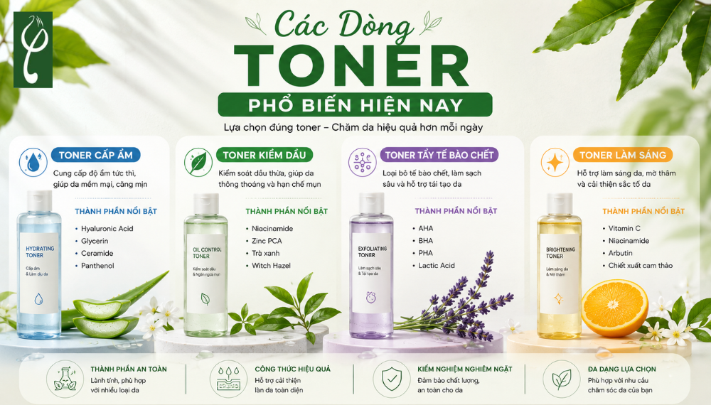 công dụng của toner