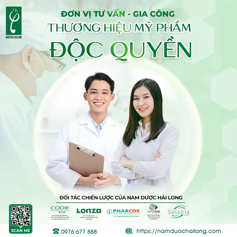 nha may gia cong my pham doc quyen