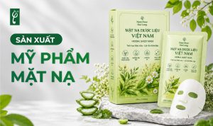 sản xuất mỹ phẩm mặt nạ