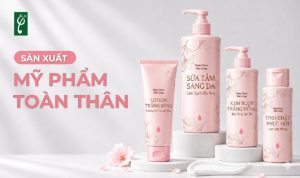 sản xuất mỹ phẩm toàn thân