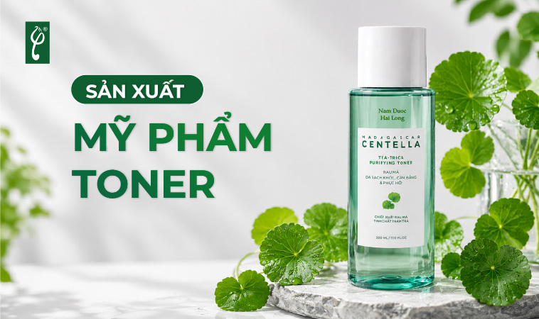 sản xuất mỹ phẩm toner