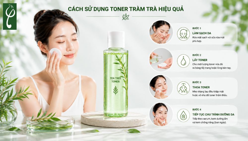 toner tràm trà