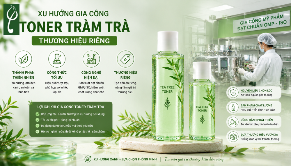 toner tràm trà