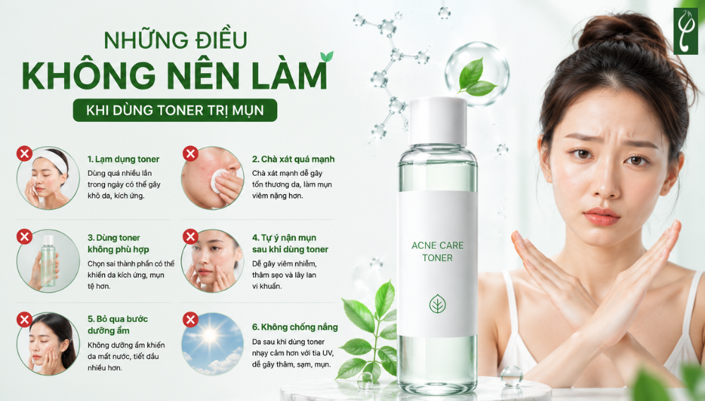 toner trị mụn