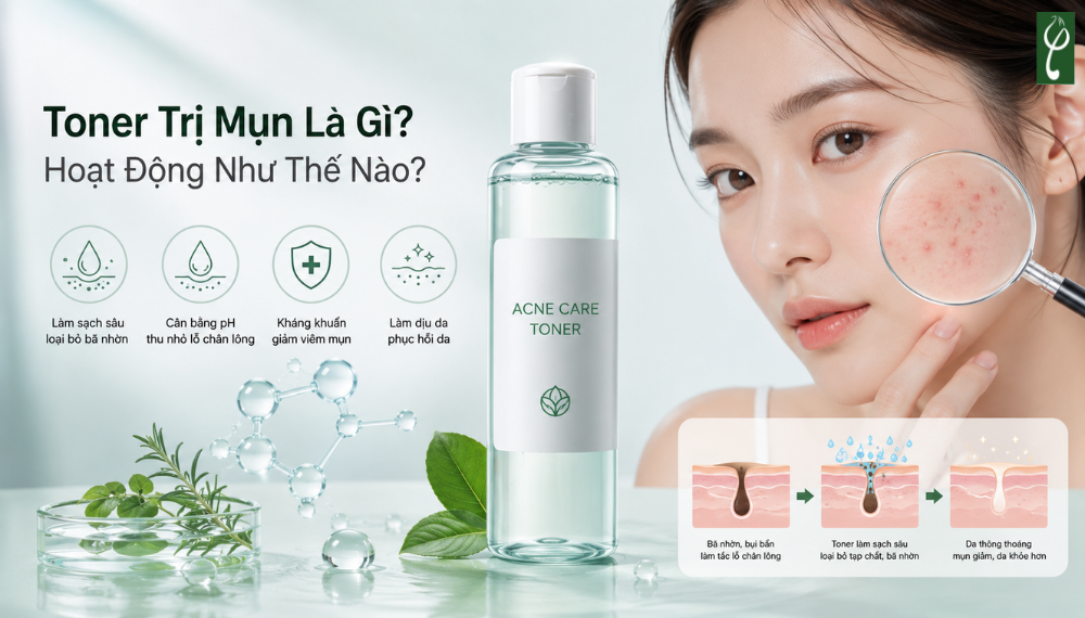 toner trị mụn