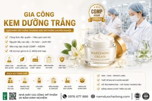 Gia Công Kem Dưỡng Trắng