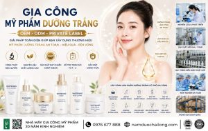 Gia Công Mỹ Phẩm Dưỡng Trắng