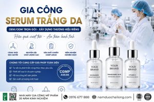 Gia Công Serum Trắng Da