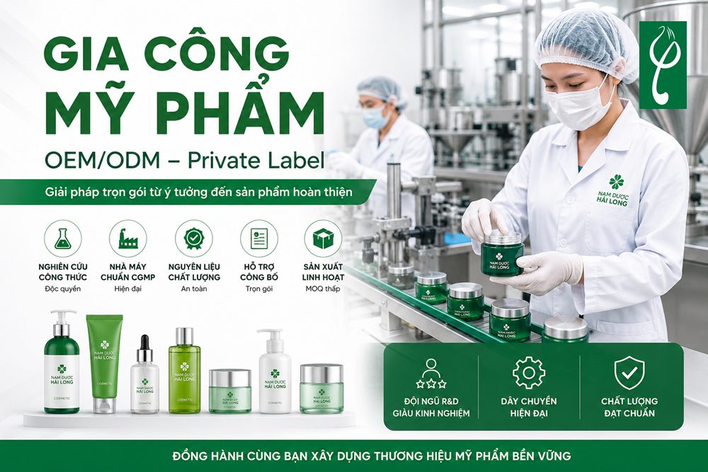 Top 10 nhà máy gia công mỹ phẩm trọn gói uy tín tại Việt Nam Nhà Máy Gia Công Mỹ Phẩm