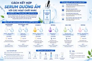 cach ket hop serum duong am voi cac hop chat