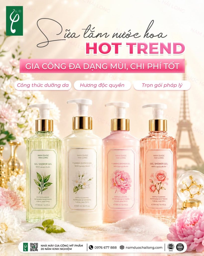 Lợi Ích Khi Gia Công Sữa Tắm