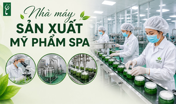Nhà máy sản xuất mỹ phẩm spa