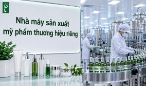 Nhà máy sản xuất mỹ phẩm thương hiệu riêng