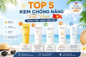 top 5 kem chong nang viet nam