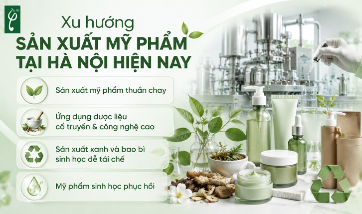 Nhà máy sản xuất mỹ phẩm tại Hà Nội trọn gói A-Z uy tín Nhà máy sản xuất mỹ phẩm tại Hà Nội