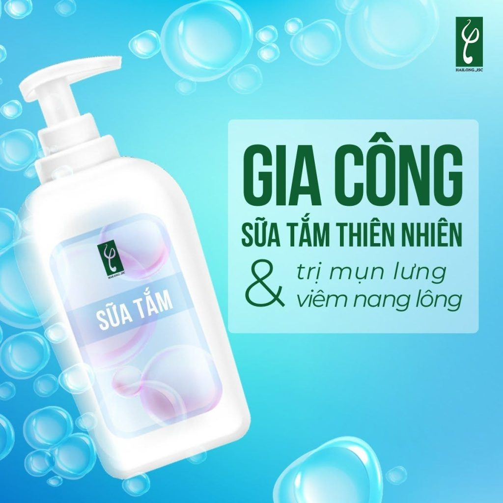 Đơn Vị Gia Công Sữa Tắm Uy Tín