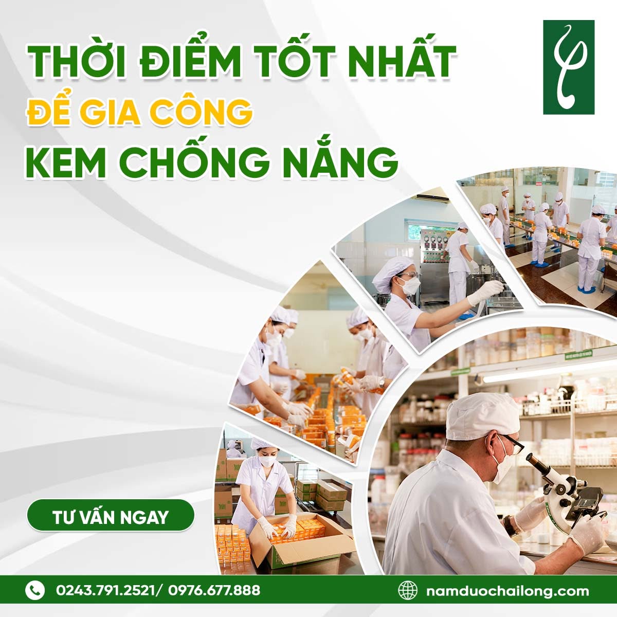 Gia Công Kem Chống Nắng