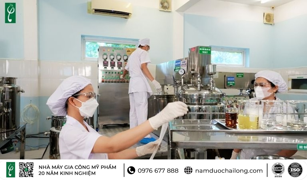 Sản lượng tối thiểu khi triển khai sản phẩm mỹ phẩm riêng