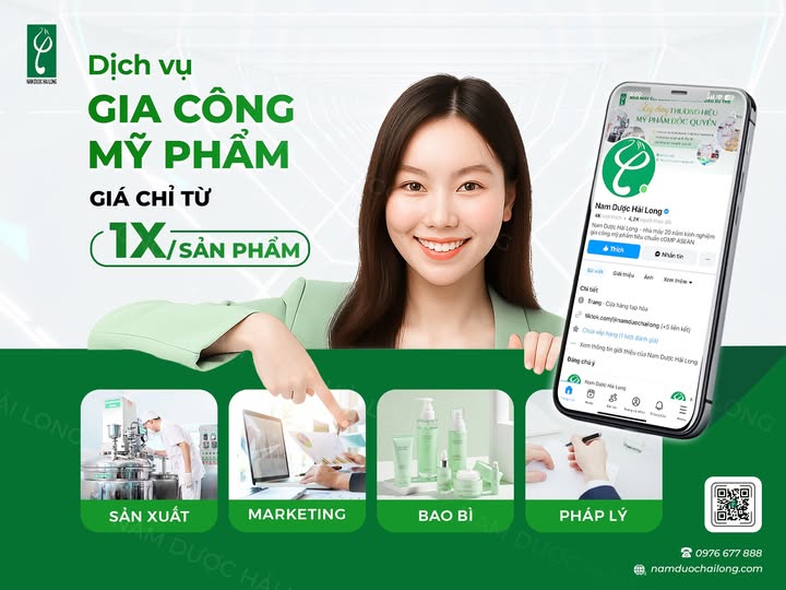 Gia Công Mỹ Phẩm Độc Quyền Công Thức Riêng | R&D Theo Yêu Cầu Gia Công Mỹ Phẩm Độc Quyền Công Thức Riêng