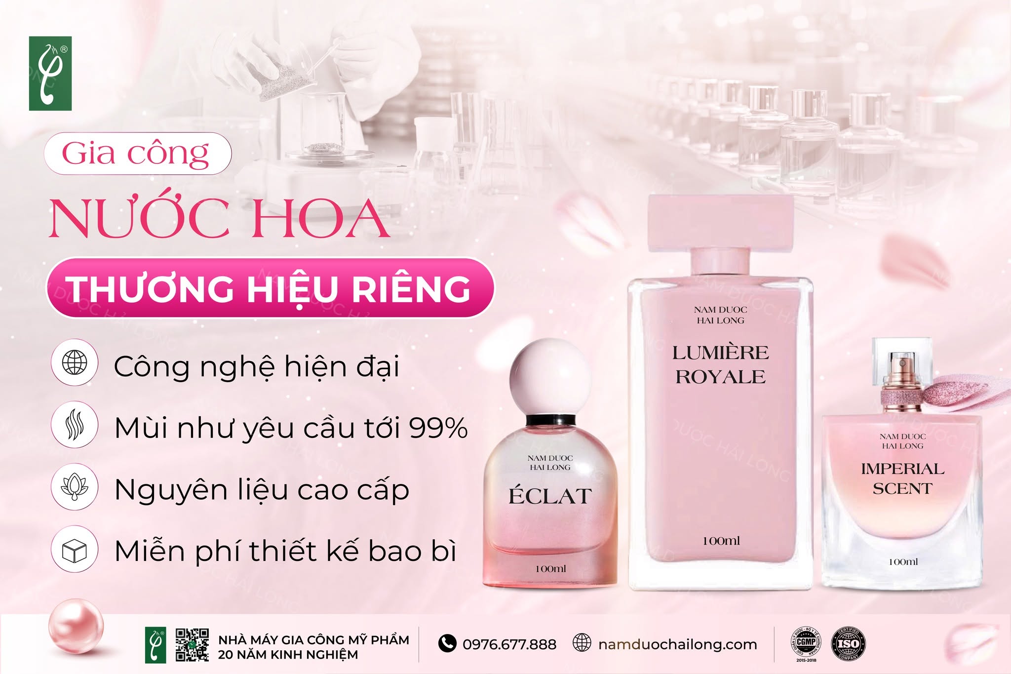 Những hình thức sản xuất mỹ phẩm tại Hà Nội