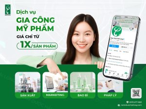 Gia Công Mỹ Phẩm Thiên Nhiên Số Lượng Ít