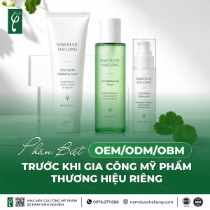 Gia Công Mỹ Phẩm Thương Hiệu Riêng Hà Nội