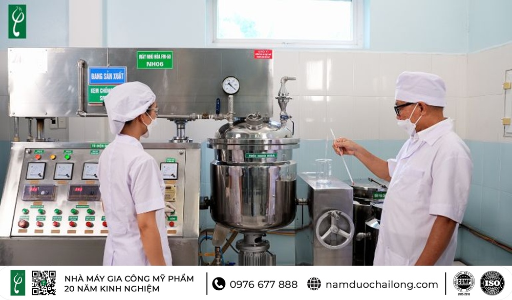 Gia Công Mỹ Phẩm Trọn Gói