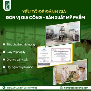 Gia Công Mỹ Phẩm Trọn Gói Tại Hà Nội