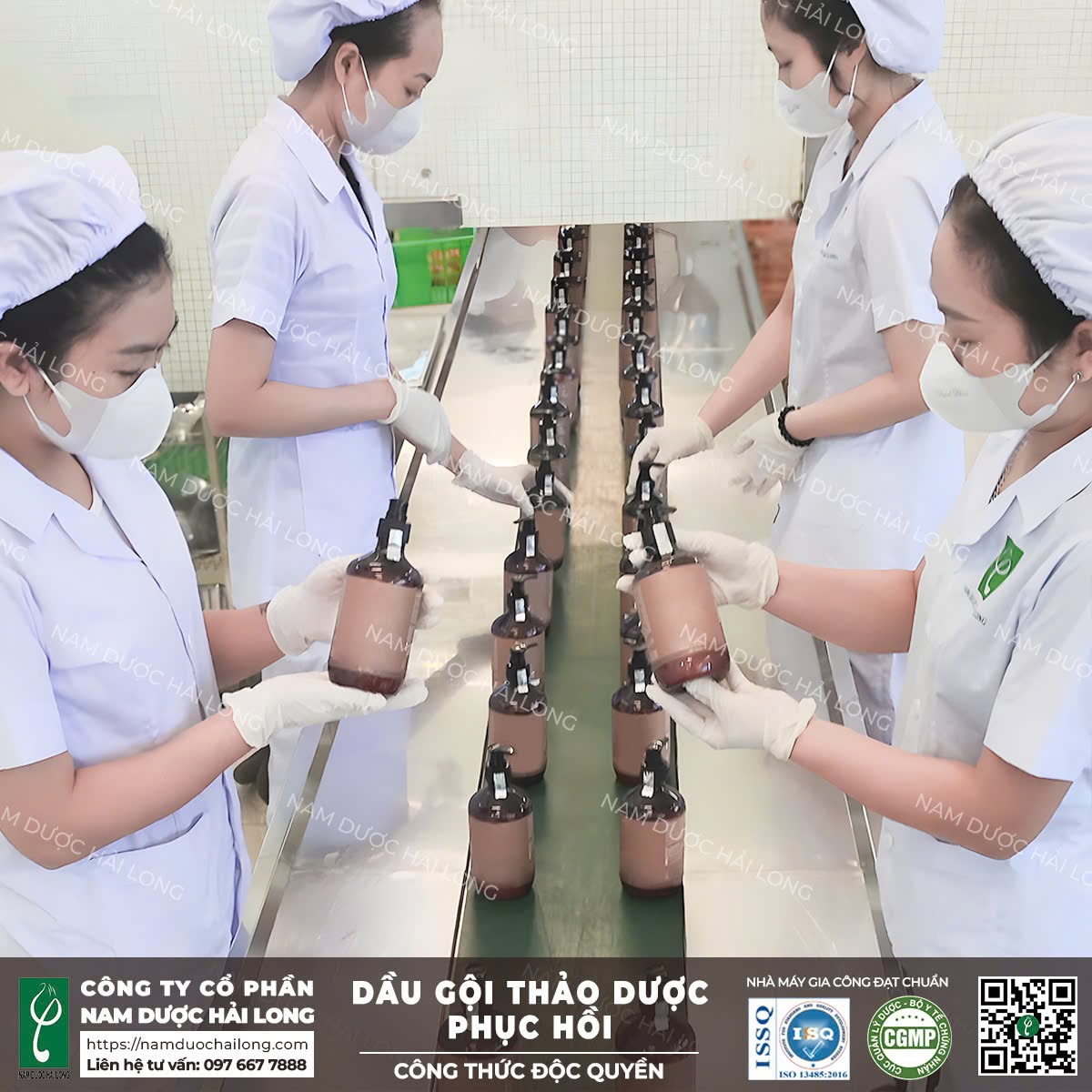 Gia công dầu gội đầu