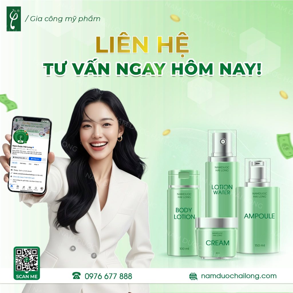Nhận Gia Công Mỹ Phẩm Tại Hà Nội Trọn Gói, Theo Yêu Cầu nhận gia công mỹ phẩm tại Hà Nội