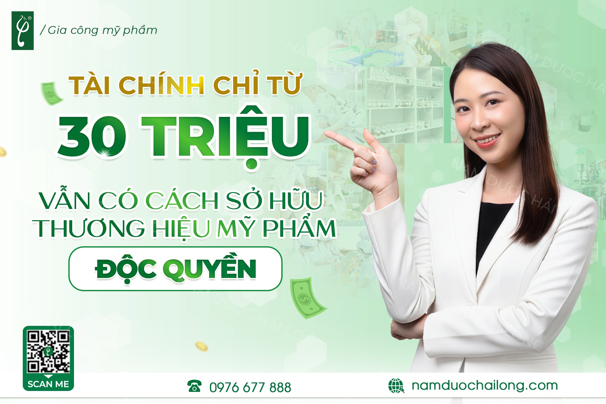 nhận gia công mỹ phẩm tại Hà Nội