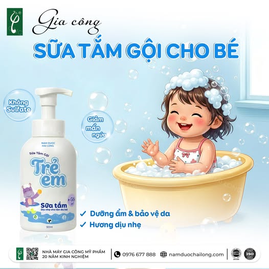 Sản Xuất Sữa Tắm Theo Yêu Cầu | Trọn Gói, Chất Lượng Cao Sản xuất sữa tắm