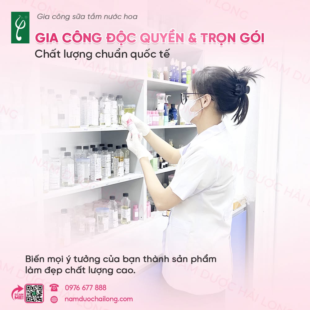 Sản xuất sữa tắm