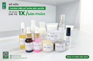 gia công mỹ phẩm thiên nhiên độc quyền