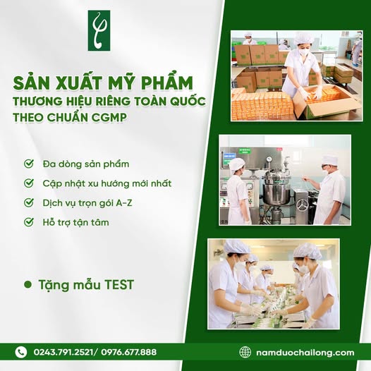 Sản xuất mỹ phẩm thiên nhiên - Quy trình, nguyên liệu & Nhà máy uy tín sản xuất mỹ phẩm thiên nhiên