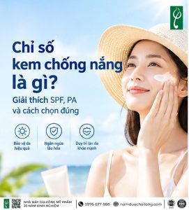 Chỉ Số Kem Chống Nắng
