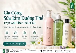 Gia Công Sữa Tắm Dưỡng Thể