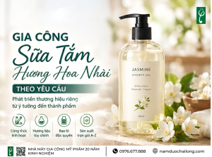 Gia Công Sữa Tắm Hương Hoa Nhài