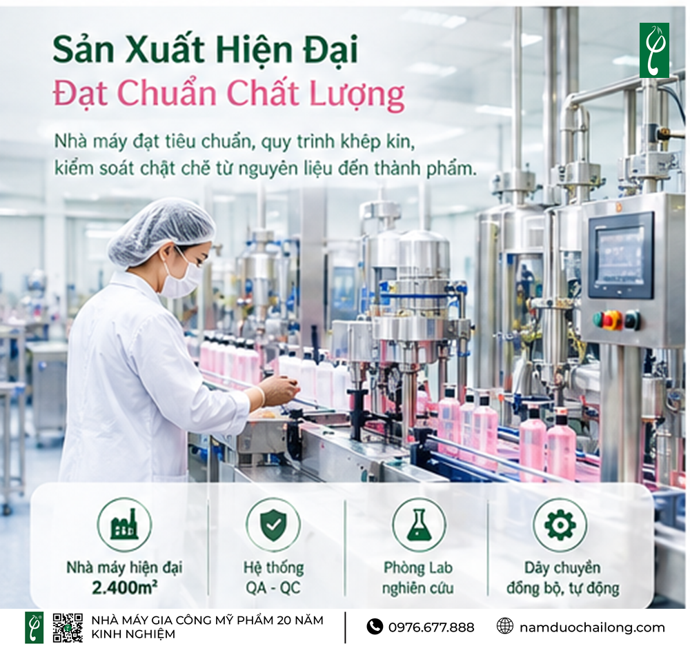 Gia Công Sữa Tắm Hương Hoa Sen