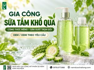 Gia Công Sữa Tắm Khổ Qua
