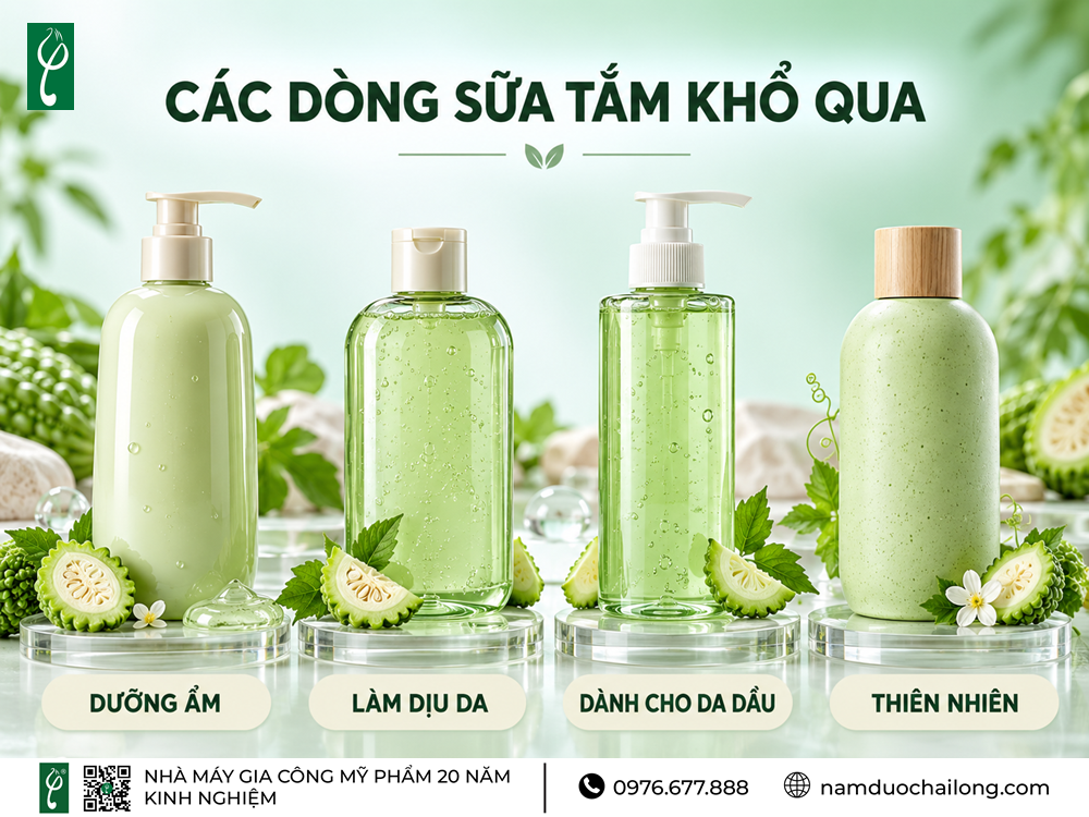 Gia Công Sữa Tắm Khổ Qua