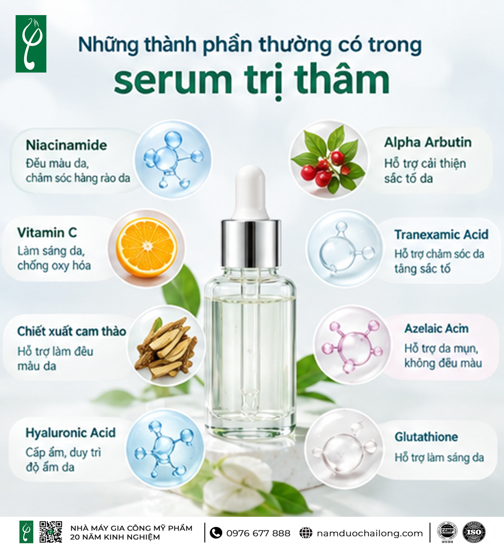 Serum Trị Thâm: Thành Phần, Công Dụng Và Cách Chọn Hiệu Quả Serum trị thâm