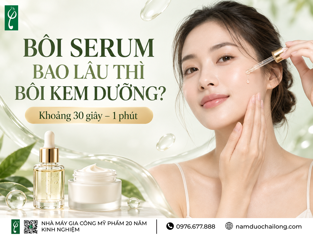 Bôi Serum Bao Lâu Thì Bôi Kem Dưỡng? Cách Dùng Đúng bôi serum bao lâu thì bôi kem dưỡng