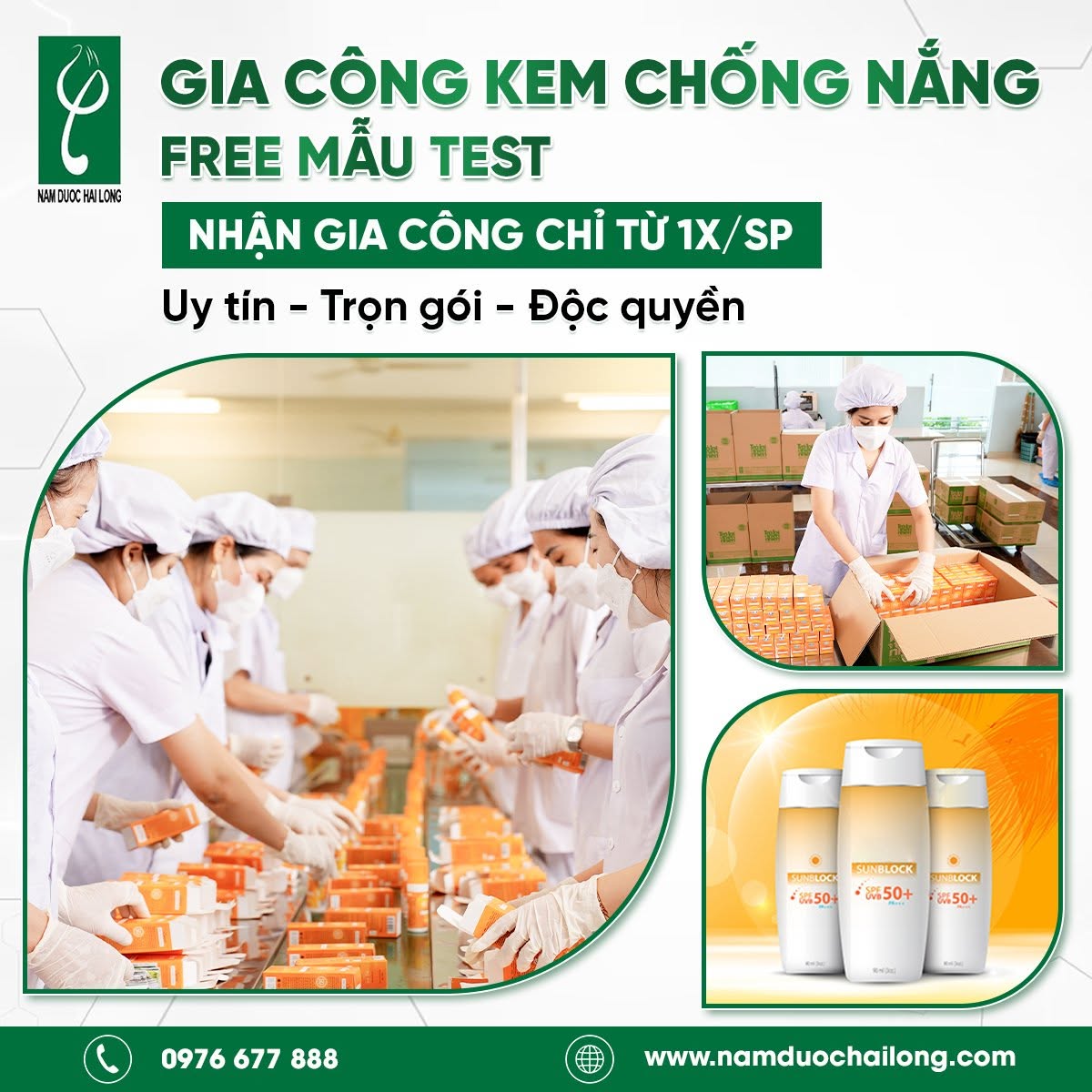 Gia Công Kem Chống Nắng Toàn Thân Theo Yêu Cầu, Trọn Gói gia công kem chống nắng toàn thân