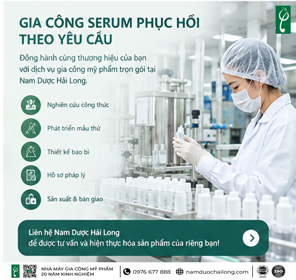 Serum Phục Hồi Là Gì? Công Dụng, Thành Phần & Cách Dùng serum phục hồi