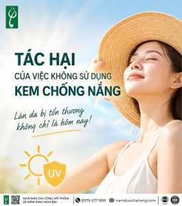 tác hại của việc không sử dụng kem chống nắng
