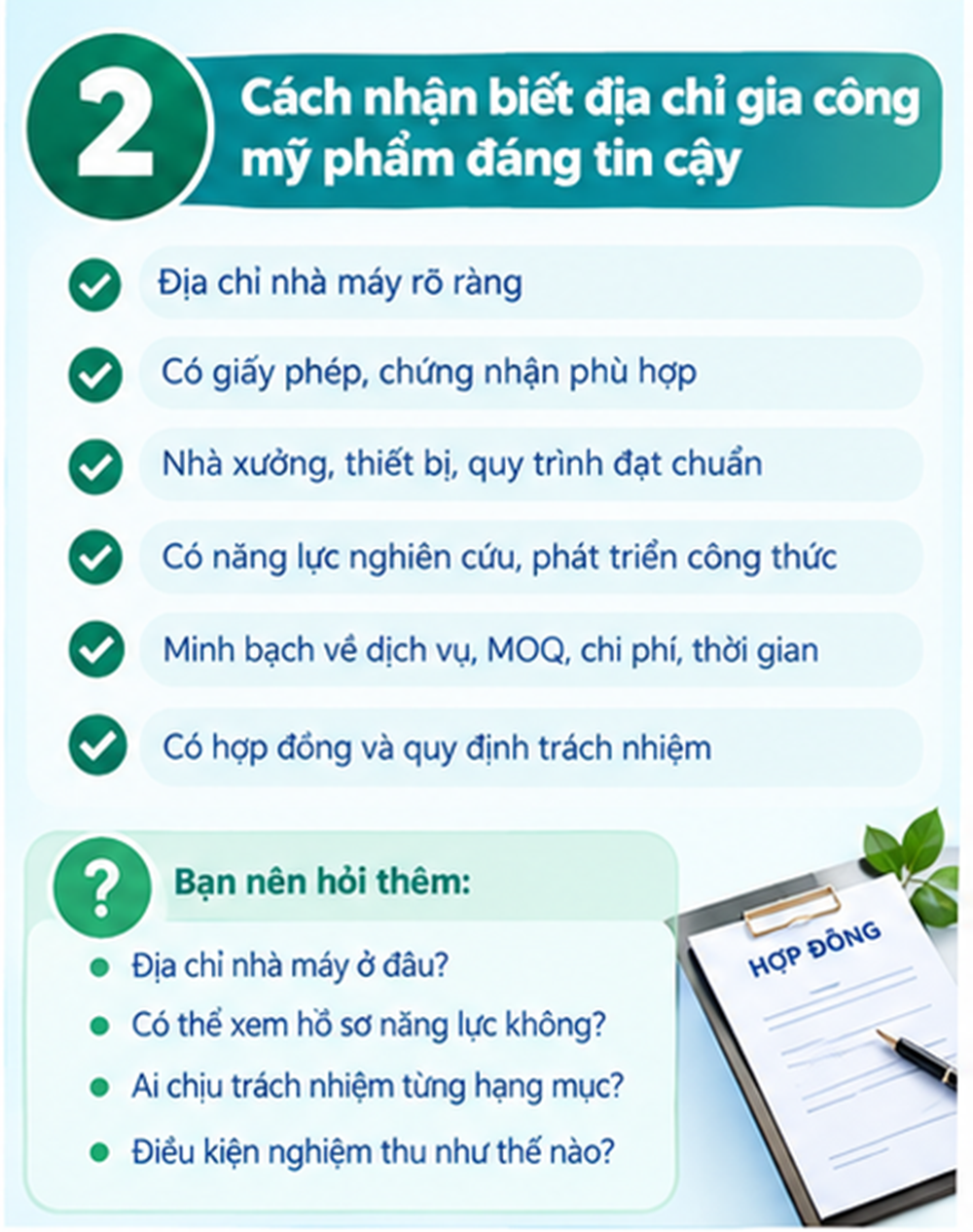 Địa Chỉ Gia Công Mỹ Phẩm Uy Tín