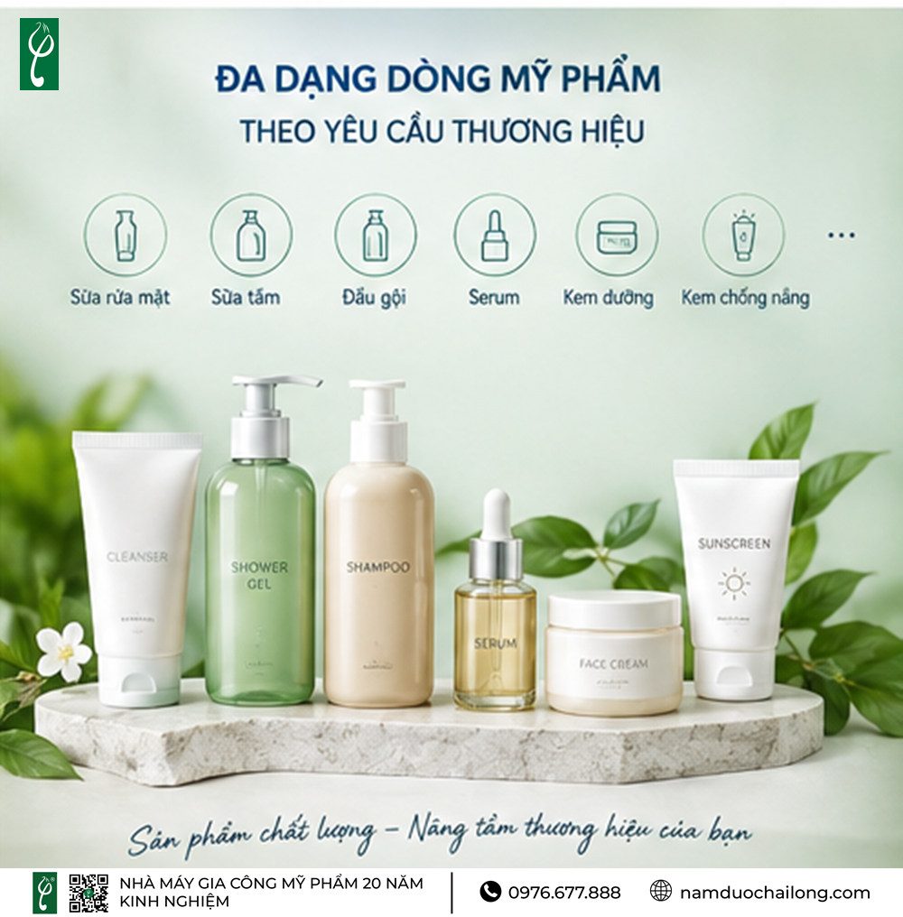 Đối Tác Gia Công Mỹ Phẩm Đáng Tin Cậy