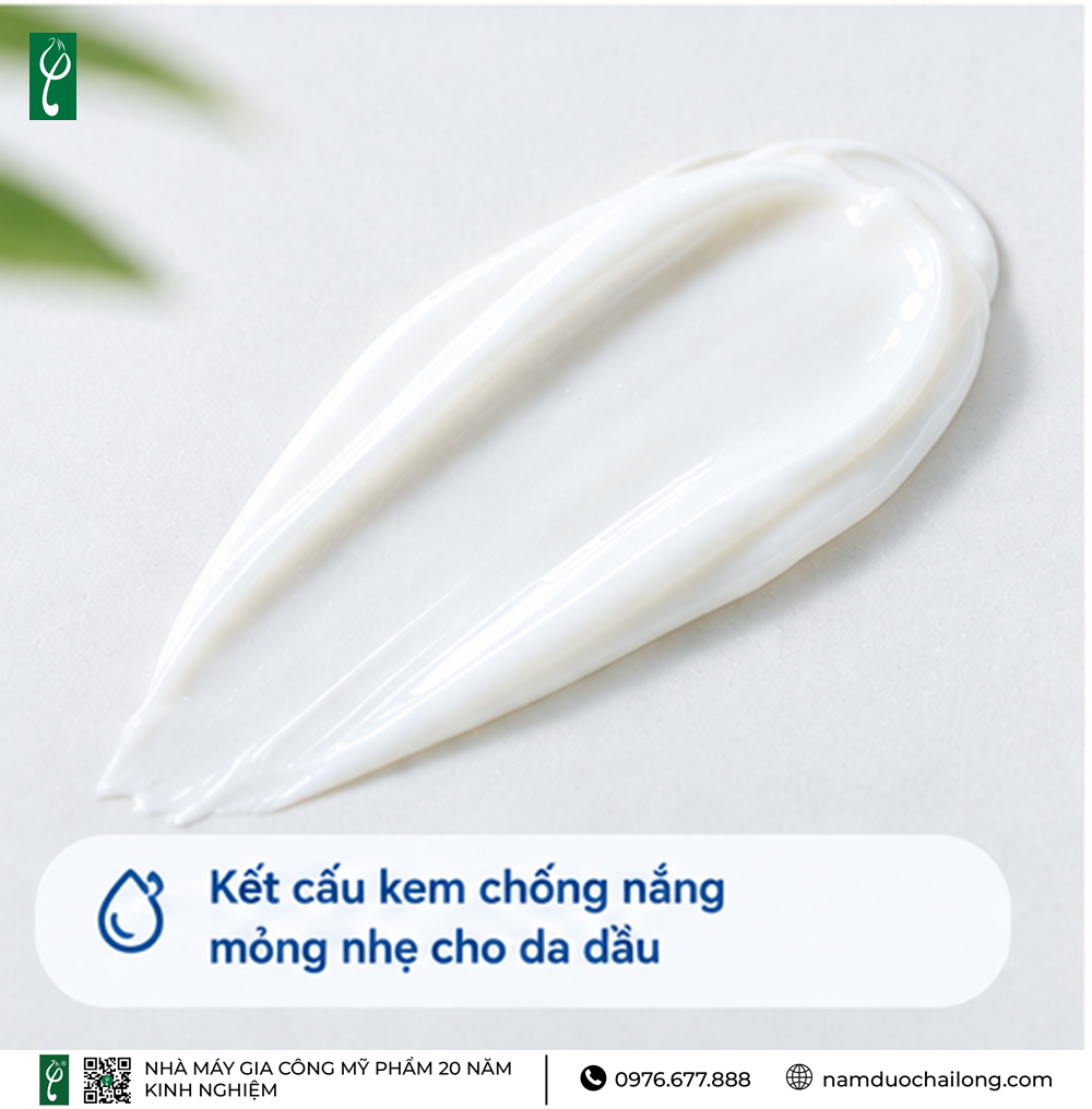 Gia Công Kem Chống Nắng Cho Da Dầu Theo Yêu Cầu Gia Công Kem Chống Nắng Cho Da Dầu